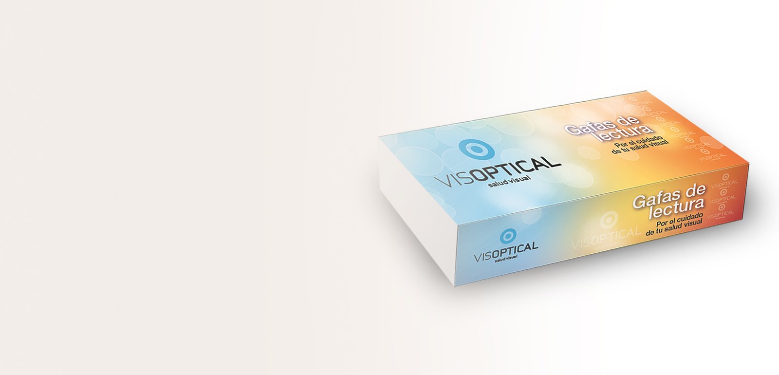 Diseño de packaging, envases y cajas para Visofar Gafas Lectura