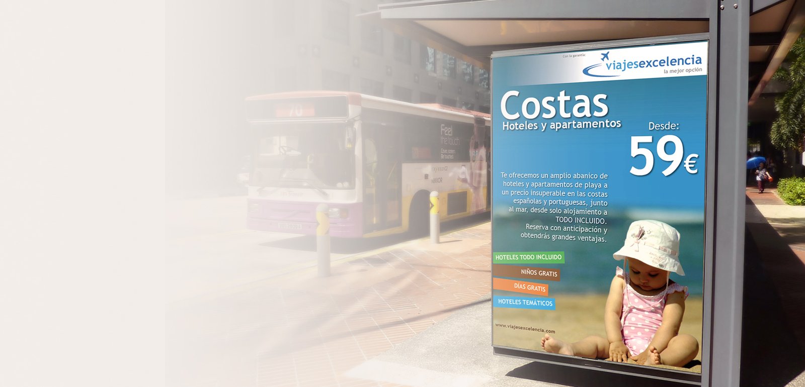 Diseño gráfico de flyers, folletos o anuncios para Posters Agencias Viajes