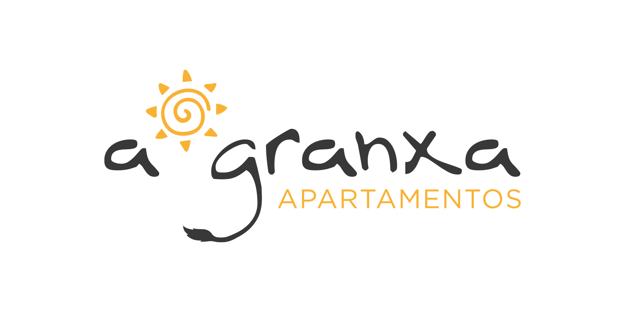 Graphic and creative design of logo restyling and branding for a rural tourism accommodation: A Granxa