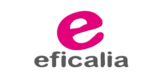 Diseño de imagen corporativa para logo de Eficalia