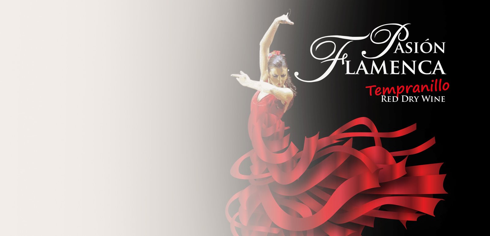 Diseño de etiquetas y packaging de vino para Pasion Flamenca