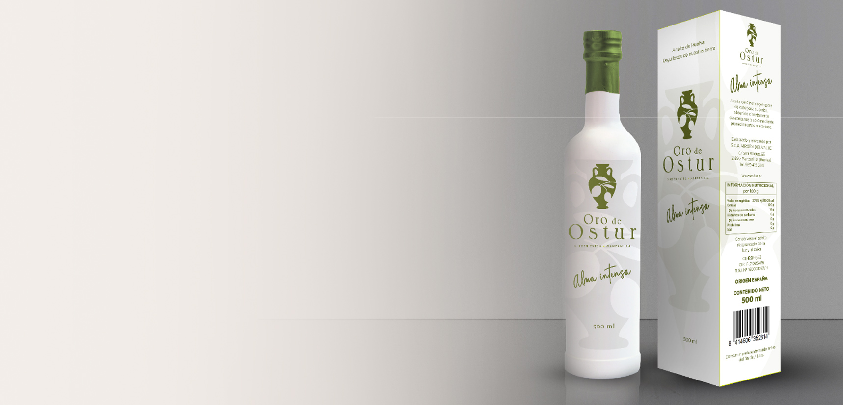Packaging project for Oro De Ostur