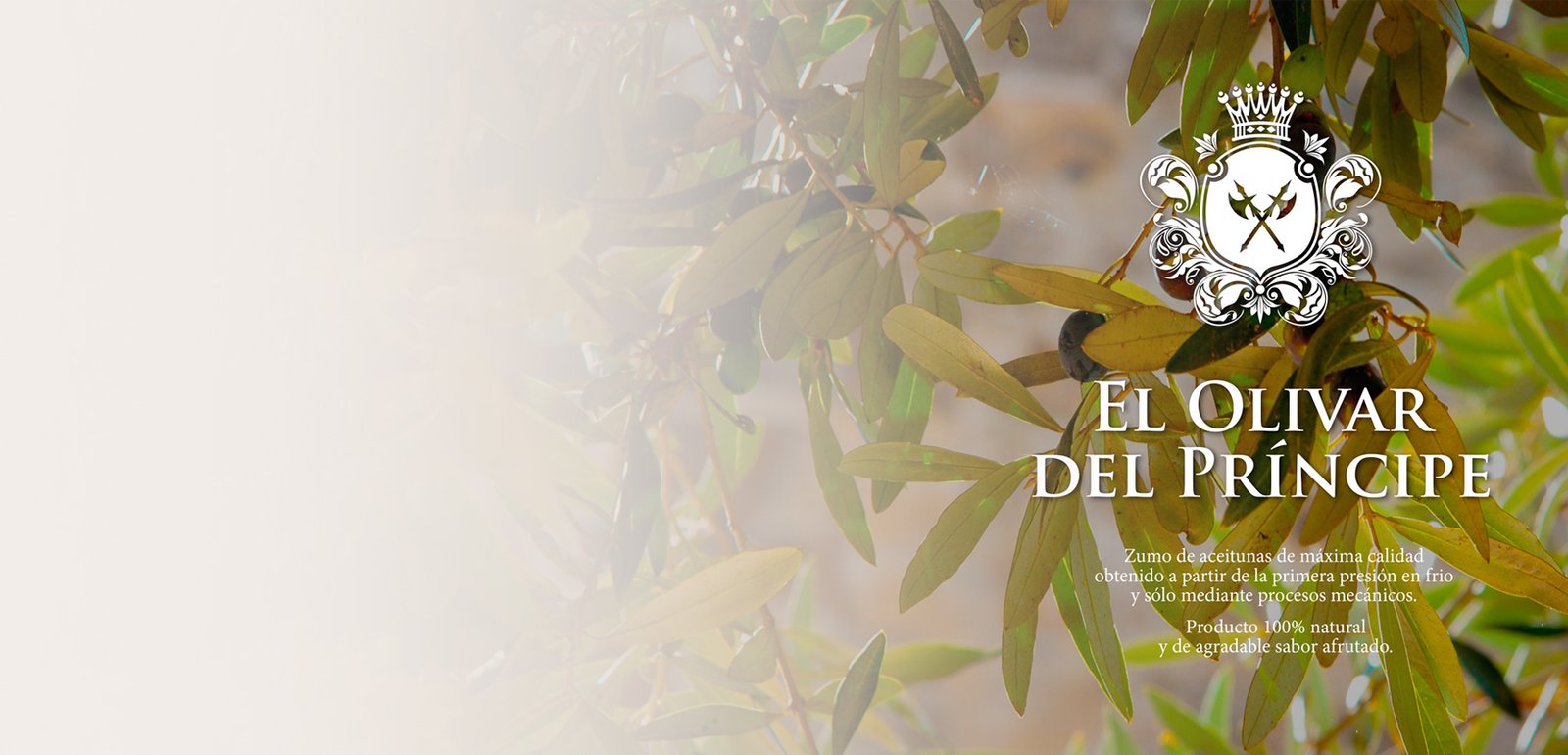 Diseño de etiquetas y packaging de aceite de oliva para El Olivar del Principe