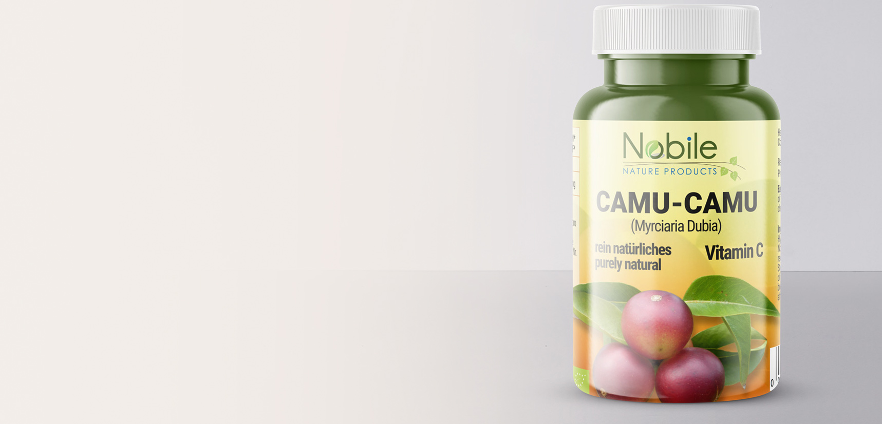 Diseño de packaging, envases y cajas para Camu Camu