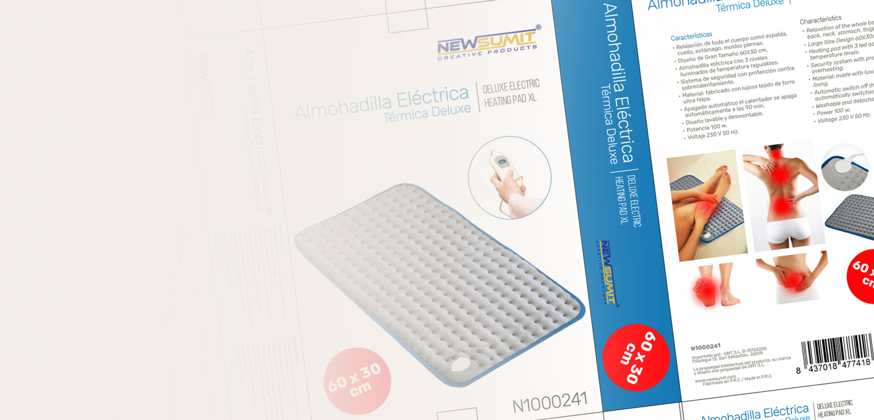 Packaging project for Heating Pad New
