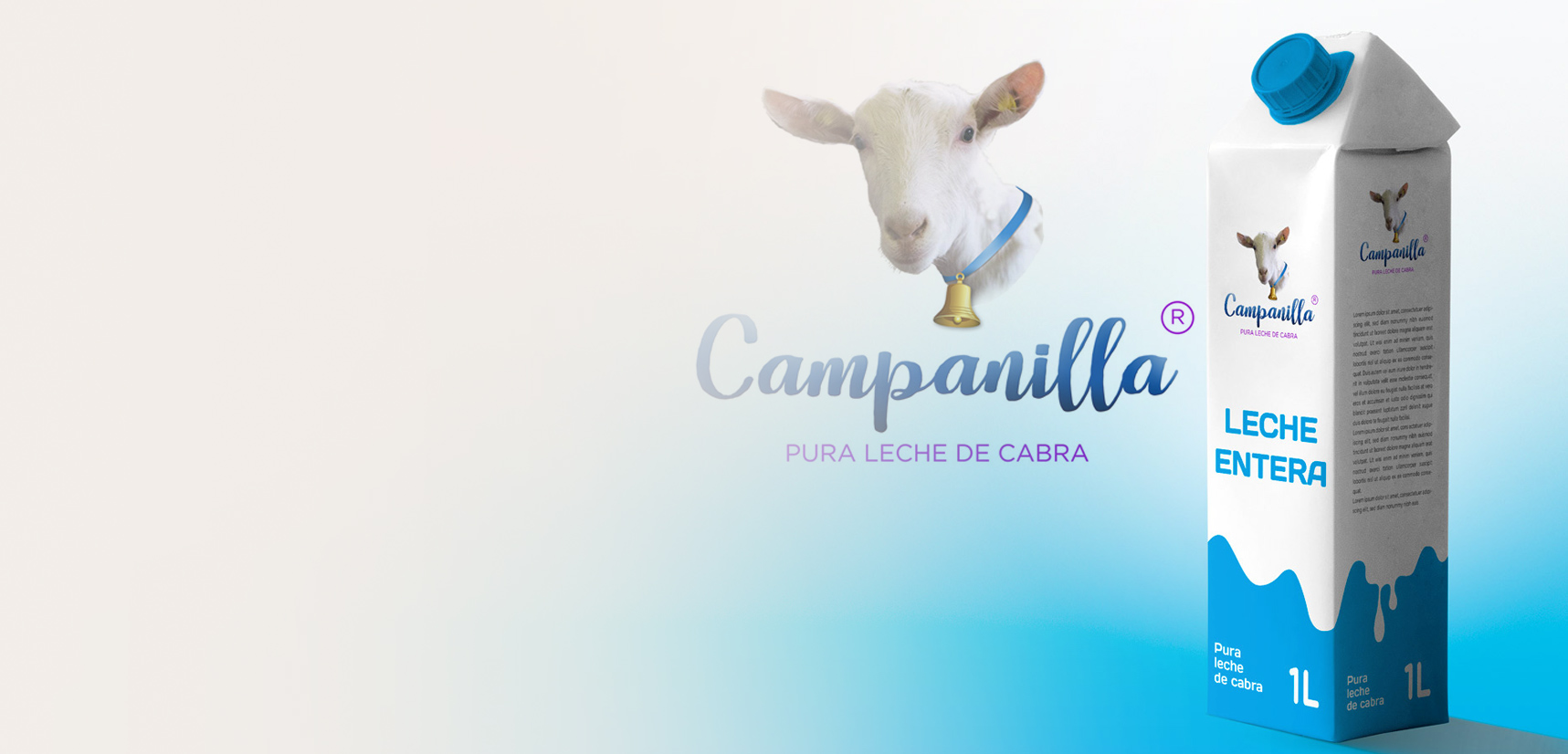 Packaging project for Milk Campanilla