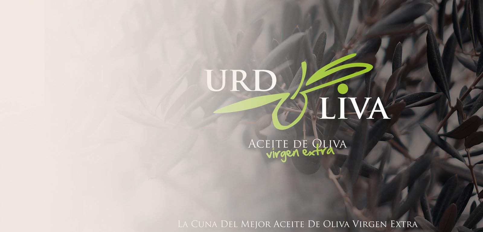 Diseño de logo e imagen corporativa para URDOLIVA, marca de aceite de oliva virgen extra
