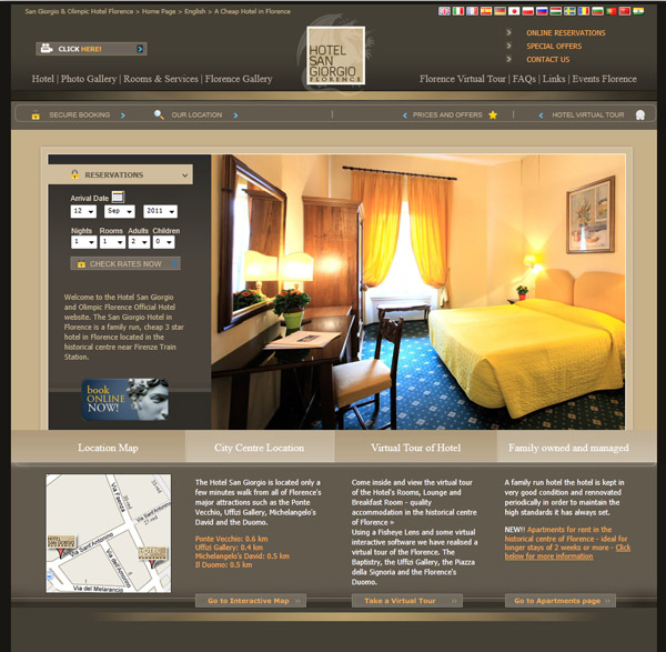 Creative ideas and examples to make and design a hotel website