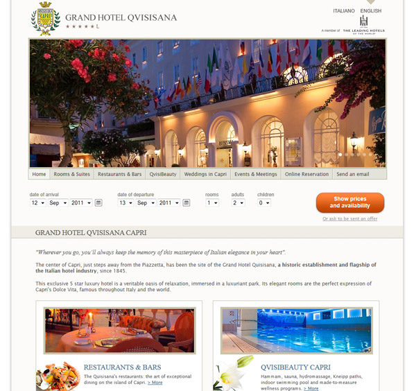 Ideas crear hacer Diseño de páginas web de hoteles - diseño web hotel design