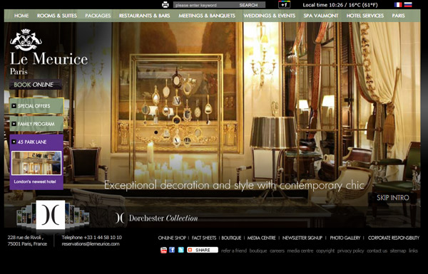 Ideas crear hacer Diseño de páginas web de hoteles - diseño web hotel design