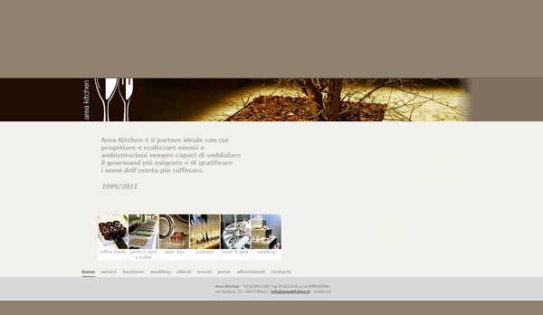 ideas ejemplos diseño hacer crear pagina web empresa catering gourmet gastronomia alta cocina