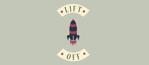 Ideas y ejemplos  de logos y branding inspirados en cohetes