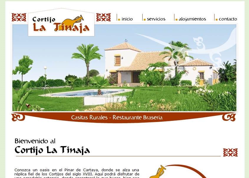 Creative ideas and examples to create and design a website for rural tourism and rural houses