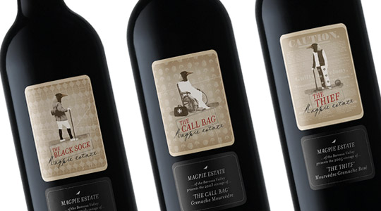 Ideas, ejemplos e inspiración para la creación y diseño de etiquetas de vino y botellas de vino de estilo clásico. Packaging, botellas y diseños de etiquetas de vino clásicas, para la inspiración. (parte 2)
