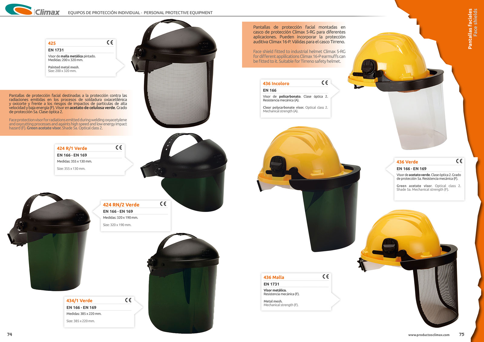 Layout and creative graphic design for product catalog for safety company in work of height, helmets, ropes, welding helmets, harnesses, safety belts, gas masks ...