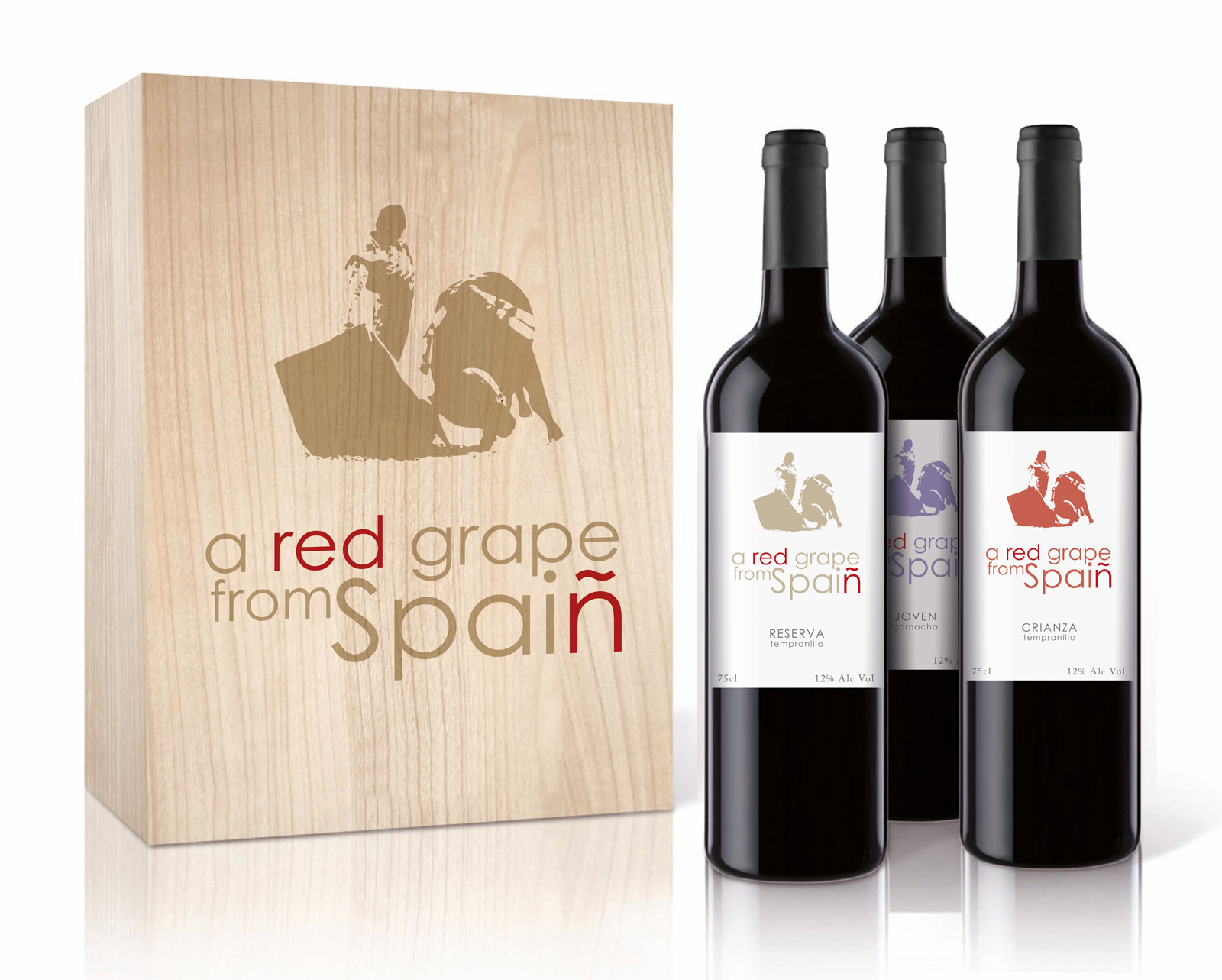Portfolio of logo and brand creation design works for wine cellars with export worldwide