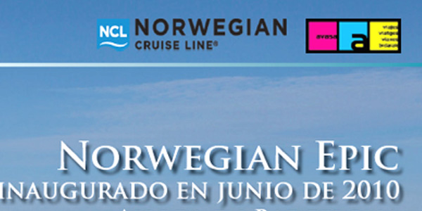 Diseño gráfico y creativo de flyers, folletos, dípticos y trípticos para campaña de publicidad para revista de viajes del Grupo Avasa y la Naviera Norwegian