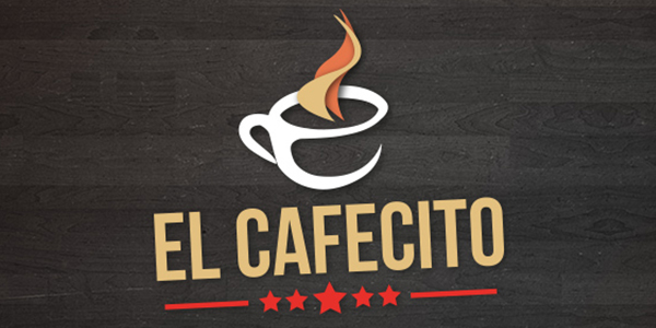 Creative graphic design portfolio of corporate logo and brand creation for coffee shop in Mexico: EL CAFECITO