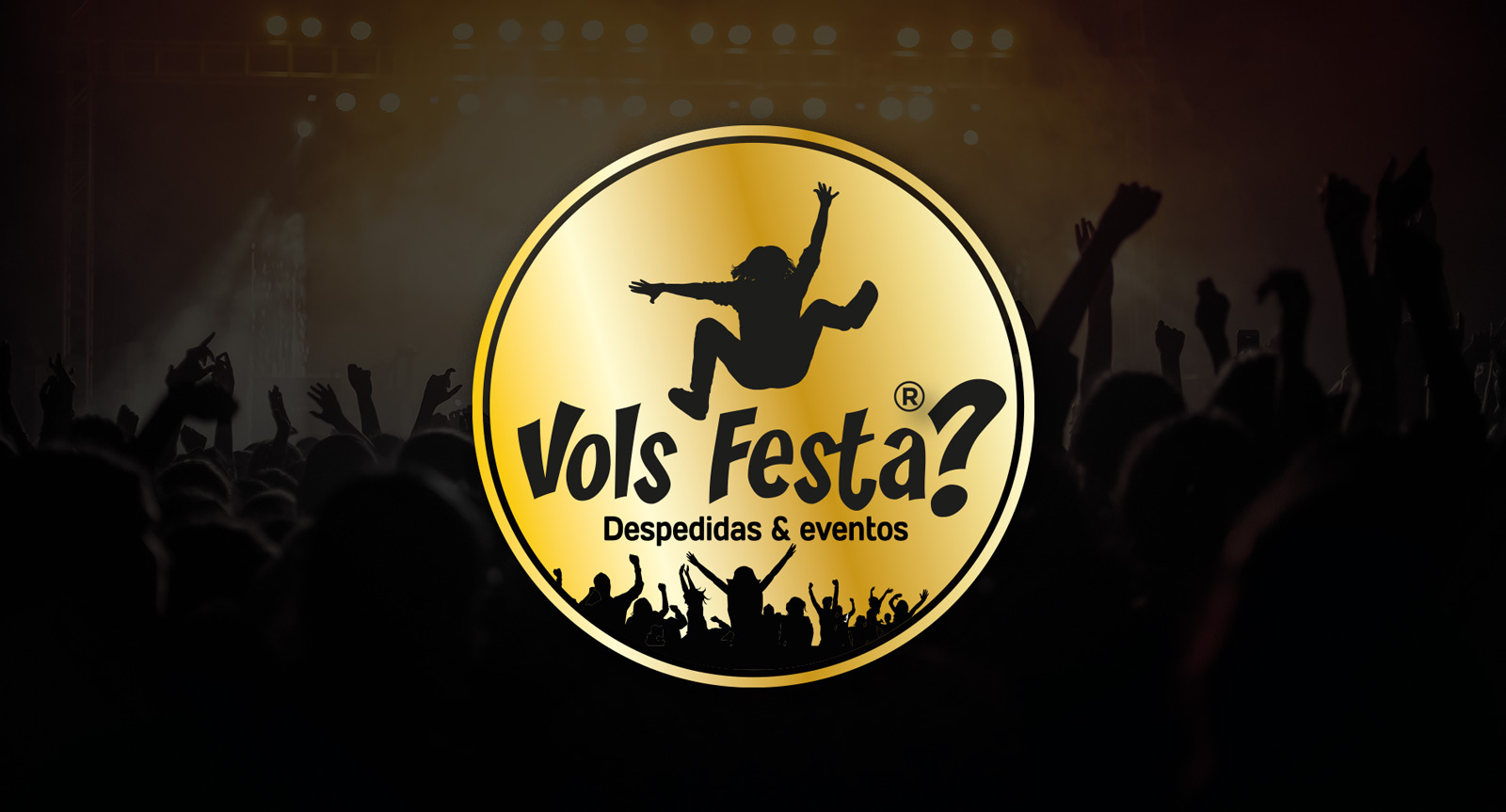 Graphic and creative design of logo and branding for brand of nightclubs, parties and events Volsfesta