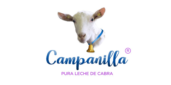 Portfolio of graphic and creative design of label and packaging design for milk CAMPANILLA