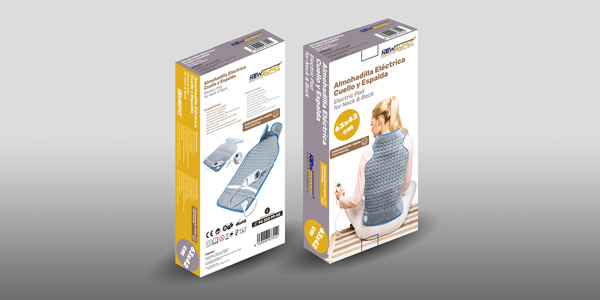 Packaging design for electric mat box