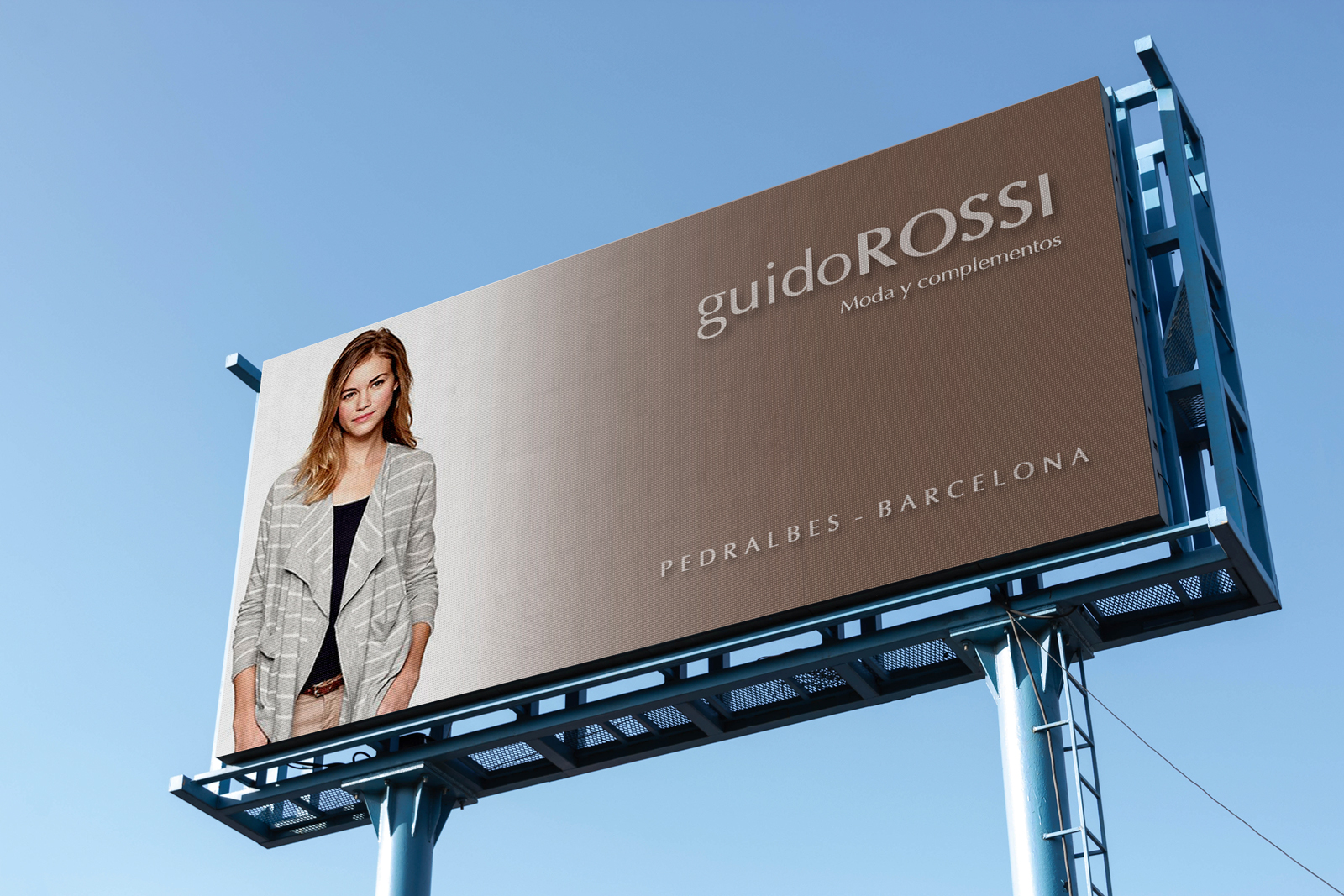 Diseño gráfico y creativo de vallas publicitarias para GUIDO ROSSI